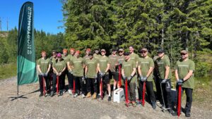 Samarbeid med Elverum Håndball: Har plantet Elkjøp-ligaen klimanøytral 